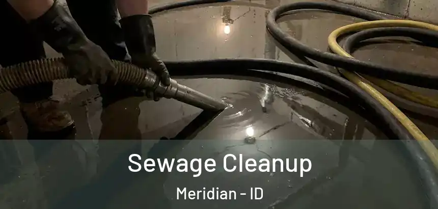  Sewage Cleanup Meridian - ID
